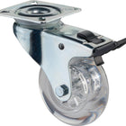 BS ROLLEN Lenkrolle mit Feststeller  Rad-Ø 50 mm Tragfähigkeit 40 kg ( 3000275196 )