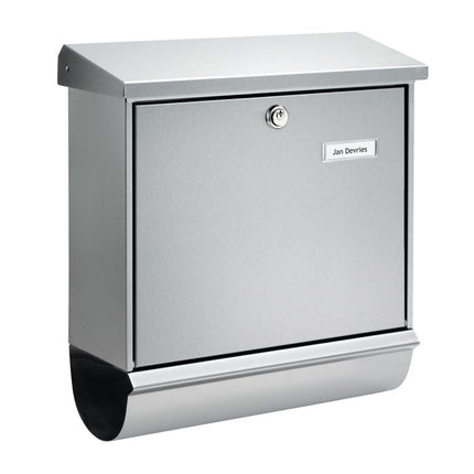 BURG-WÄCHTER letter box Comfort-Set 39130 Ni height 440 mm width 380 mm depth 148 mm ( 3000290126 )