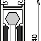 ATHMER Türdichtung Kältefeind Allround® 1-1075 1-seitig Länge 958 mm ( 3327023193 )