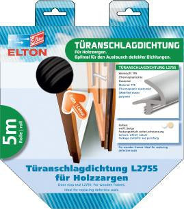 ELLEN Türanschlagdichtung L 2755 DIY Länge 5 m zum Einfräsen ( 3327023261 )