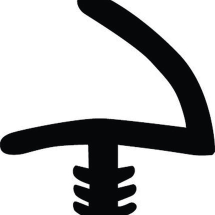 ELLEN Türanschlagdichtung L 2755 DIY Länge 5 m zum Einfräsen ( 3327023261 )