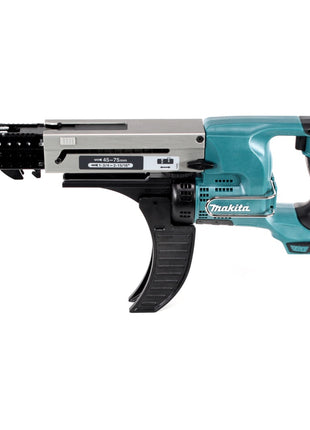 Makita DFR 750 RF1J Akku Magazinschrauber 18V 45-75mm + 1x Akku 3,0Ah + Ladegerät + Makpac - Toolbrothers