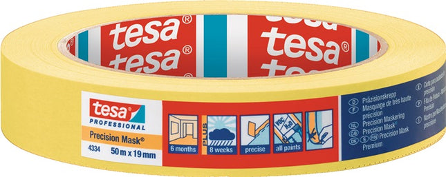 TESA crepé de precisión 4334 liso ( 4000309005 )