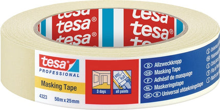 TESA crepe tape 4323 lightly creped ( 4000309023 )