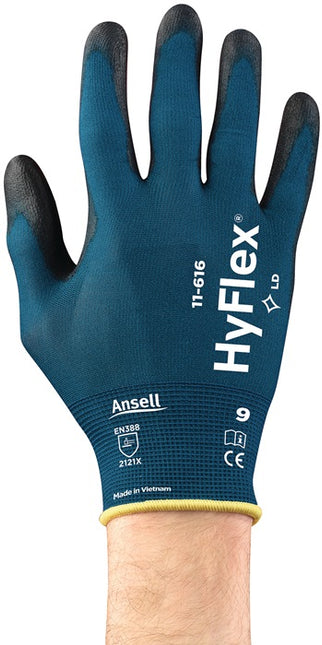 ANSELL Handschuhe HyFlex® 11-616 Größe 9 grünblau/schwarz ( 4000371328 )