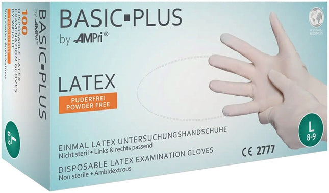 AMPRI disposable gloves Basic Plus size M light beige ( 4000371510 )