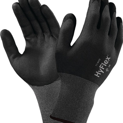 ANSELL Handschuhe HyFlex® 11-840 Größe 9 schwarz/grau ( 4000371655 )