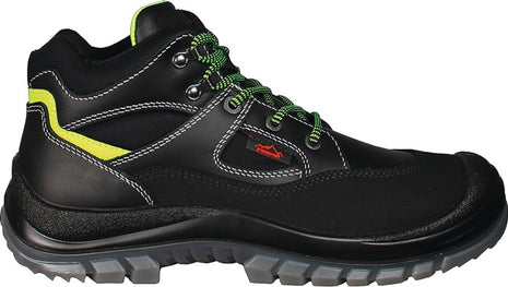 REMISBERG stivali di sicurezza Tibet taglia 40 nero/verde neon ( 4000372320 )