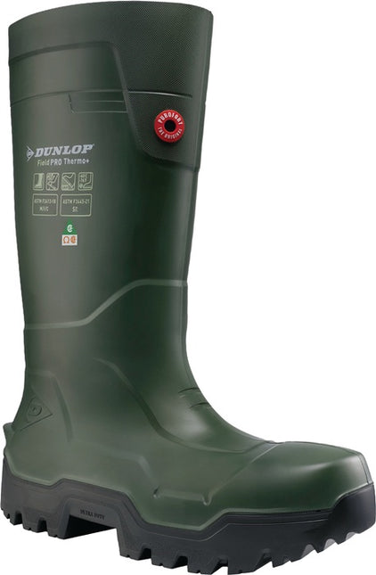 DUNLOP Fieldpro Thermo+ botas de seguridad invierno talla 47 verde ( 4000374177 )