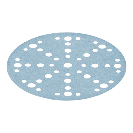 Festool STF D150/48 GR-Set P Set di dischi da sbavo da 60 pezzi P60 - P320 granato 150 mm + bottiglia d'acqua ( 578131 )