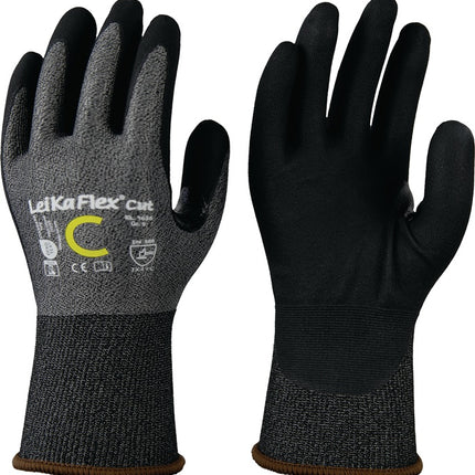 LEIPOLD guantes de protección al corte LeiKaFlex(R) CUT RL 1636 talla 10 gris/negro ( 4000391395 )