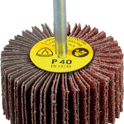 KLINGSPOR flap disc KM 613 Ø30xH15mm grit 60 ( 4000844352 )