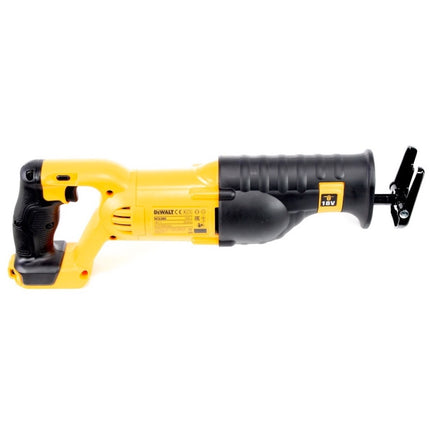 Dewalt DCS 380 N 18 V Li-Ion Akku Säbelsäge Reciprosäge Solo + Makita Reciprosägeblatt Set 27 tlg. in praktischer Box - ohne Zubehör, ohne Akku, ohne Ladegerät - Toolbrothers