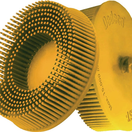 Disco de cepillo radial TYROLIT Sunburst Ø 76 mm grano 80 A80 GRUESO (4000845572)