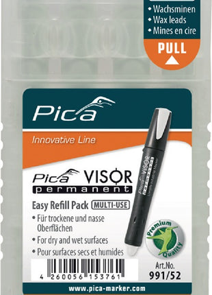 PICA Minenset Visor permanent 4x blanc ( 4000871367 )