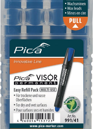 PICA Minenset Visor permanent 4x bleu ( 4000871369 )