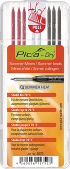 PICA Mine set Pica-Dry 3x graphite, 3x red, 2x white ( 4000871414 )