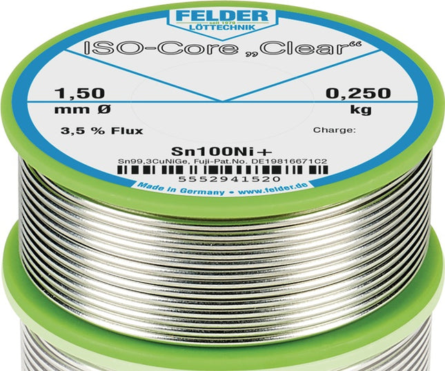 FELDER Lötdraht ISO-Core® Clear 1,5 mm ( 4000872823 )