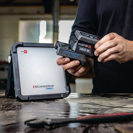 SCANGRIP Proyector LED VEGA 2 CONNECT 20 W 1000 - 2000 lm ( 4000873484 )