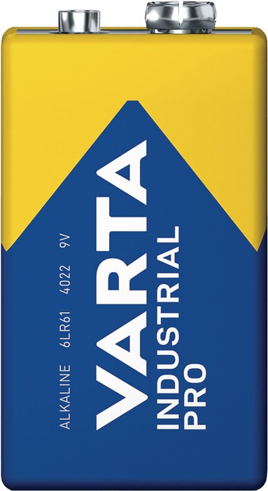 VARTA Battery Industrial PRO 9 V 6AM6 9V block 630 mAh ( 4000876104 )