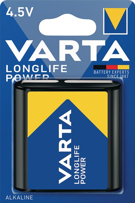 Batería VARTA Longlife Power 4,5 V 6100 mAh ( 4000876106 )