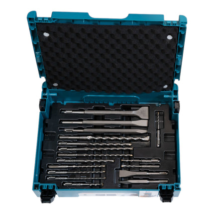 Makita E-17790 Bohrer und Meißel Set SDS-Plus 17 tlg. + Makpac