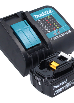 Makita DHP 482 ST1KB taladro percutor inalámbrico 18 V 62 Nm negro + 1x batería 5,0 Ah + cargador + estuche