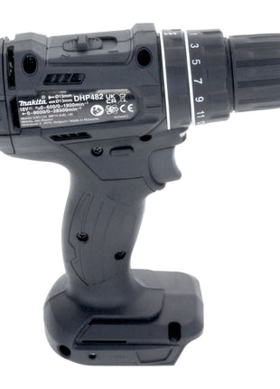 Makita DHP 482 F1JB taladro percutor inalámbrico 18 V 62 Nm negro + 1x batería 3,0 Ah + Makpac - sin cargador