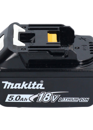 Makita DHP 482 T1JB Perceuse-visseuse à percussion sans fil 18 V 62 Nm noir + 1x batterie 5,0 Ah + Makpac - sans chargeur