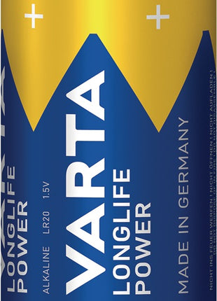 VARTA battery Longlife Power 1.5 V D-AM1-Mono 16500 mAh ( 4000901813 )