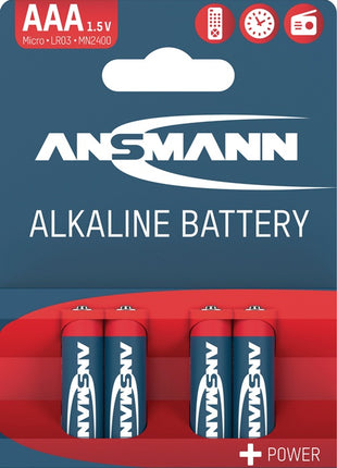 Bateria ANSMANN 1,5 V AAA-AM4-Micro 1200 mAh ( 4000901826 )