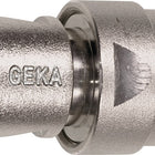 GEKA Schlauchstück GEKA plus Messing vernickelt Schlauchgröße 19 mm ( 4300600054 )