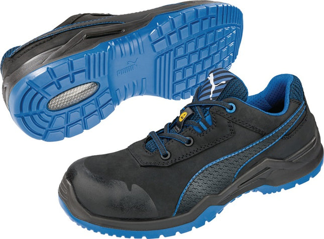 PUMA safety shoe Argon Blue Low size 41 black/blue ( 4300700441 )