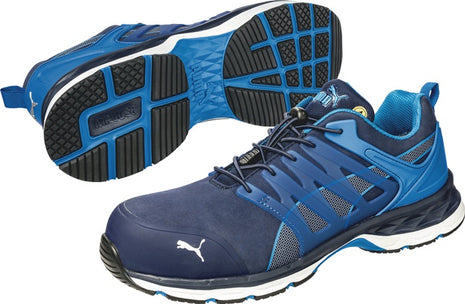 Zapato de seguridad PUMA VELOCITY 2.0 BLUE LOW talla 42 azul (4300700612)