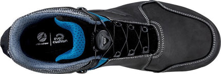 ALBATROS safety boots TOFANE BLACK QL CTX MID size 43 black/blue ( 4300700663 )