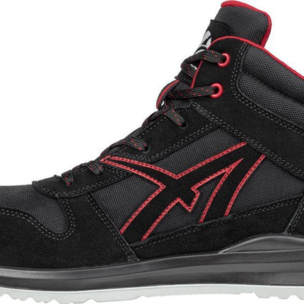 ALBATROS safety boots CLIFTON MID size 46 black/red ( 4300700686 )