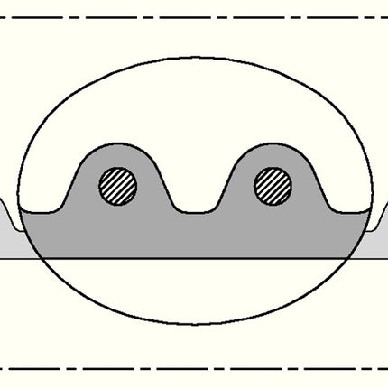 NORRES AIRDUC(R) PUR 356 FOOD suction and delivery hose Inner Ø 50 mm Outer Ø 61.00 mm ( 4501400183 )