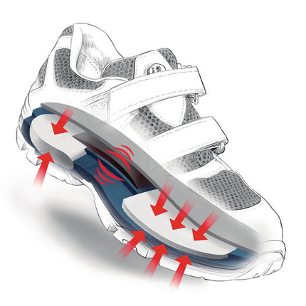 Zapato de seguridad STABILUS THILO LOW talla 45 negro/rojo (4703000075)