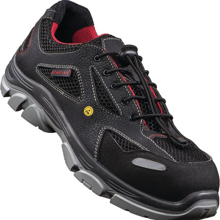 Zapato de seguridad STABILUS THILO LOW talla 45 negro/rojo (4703000075)