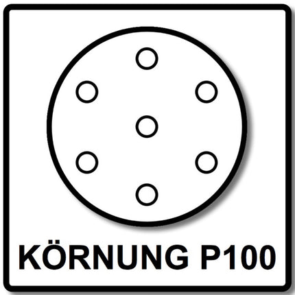 Festool Disco abrasivo STF 225 mm P100 GR S/25 Granat Soft - 25 pezzi ( 204222 )