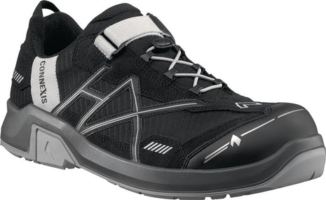 HAIX safety shoe CONNEXIS low size 10 (45) black/silver ( 4721000605 )