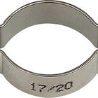 Abrazadera de manguera RIEGLER 2 orejas acero inoxidable 1.4301 (W4) (8000367360)