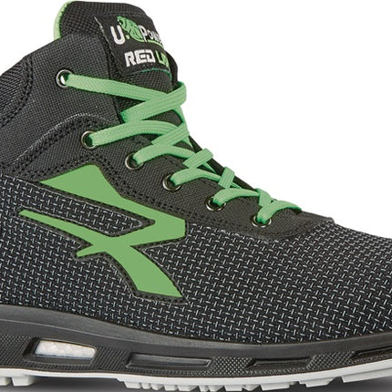 Bottes de sécurité U.POWER RedLion HARD taille 42 noir/vert ( 8000419913 )