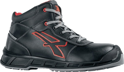 U.POWER botas de seguridad Sting talla 44 negro-rojo ( 8000489014 )
