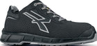U.POWER safety low shoe Jackson size 45 black/grey ( 8000489025 )