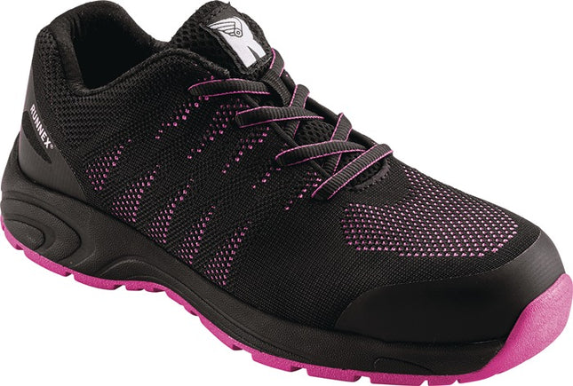 Zapato de seguridad para mujer RUNNEX GirlStar 5180 talla 36 negro/rosa ( 8000655372 )
