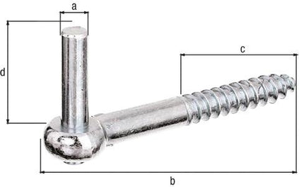 GAH clamp for screwing in 10x120mm ( 8001719929 )