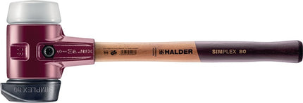 HALDER soft-face mallet SIMPLEX head d. 80mm length 490 head w.175mm ( 8002360753 )