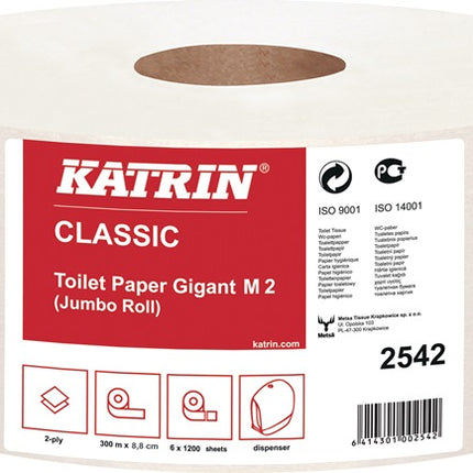 KATRIN Toilettenpapier Katrin Classic Gigant M2 2-lagig ( 9000469119 )