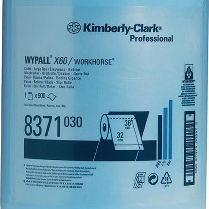 WYPALL Wischtuch WYPALL X60 8371 L380xB315ca. mm ( 9000469133 )